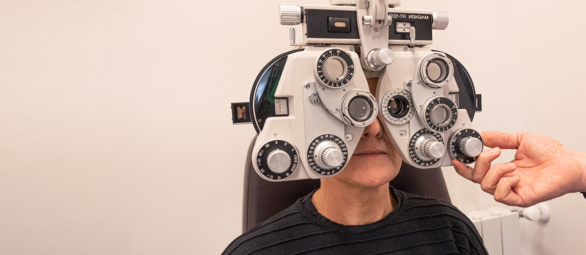Controllo della vista con strumentazione professionale da Ottica Amica Brandizzo